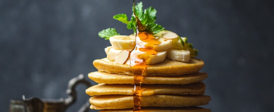 Lemon Blueberry Ricotta Pancakes